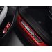 Renault sill trims stainless steel illuminated