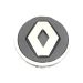 Renault hub cap grey / chrome 58mm