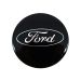 Ford wheel cover black 65mm