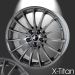 Musketier Citroën C4 Aircross alloy wheel X-titanium 8x18 titanium look