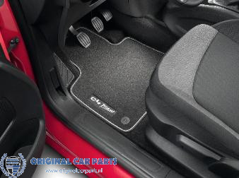 Citroen C4 Picasso MK2 5 Seat Velour Mats Front Rear New Genuine 1609372080