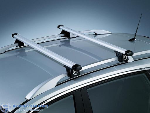 Tandheelkundig schaal regering Opel Zafira B roof base carrier aluminium (with roof rails) (2007 - 2011) -  Original Car Parts