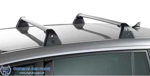 VDP Aluminium Roof Rack Rails CRV107A Opel Zafira II 5 Door 2007-2014 90 kg lockable 