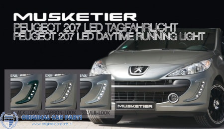 Musketier 207 LED dagrijverlichting met - Original Car Parts