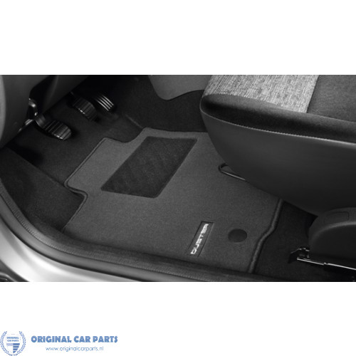 Dacia Duster 2010 - 2018 mats Original monitor (RHD) floor Parts Car - textile 4x4