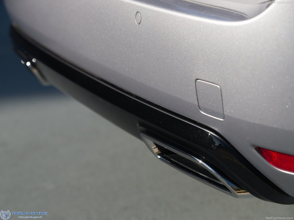 Peugeot 308 (2013 - ..) GT-line rear bumper diffuser (with end pipes) -  Original Car Parts