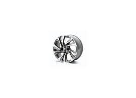 1607102180 Citroen alloy wheel set Canberra Grey 17" (4 alloy wheels)