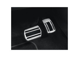 1629067580 Opel Grandland X / Combo (2018 - ..) / Vivaro (2019 - ..) / Zafira Life aluminium pedals kit for AUTOMATIC gearbox