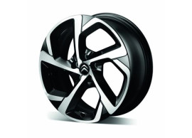 1641681180 Citroen alloy wheel set Swirl 18" (4 alloy wheels)