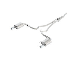 2216690 Ford Mustang SPORTS EXHAUST SYSTEM STAINLESS STEEL, WITH CHROMED TWIN TAIL PIPES