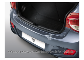 E86610X100 Hyundai i10 (2010 - 2014) rear bumper protection foil, transparent