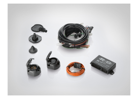 E91900X007 Hyundai i10 (2010 - 2014) tow bar wiring kit, 7-pole without PDC & C2