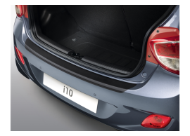 B9272ADE00BL Hyundai i10 (2014 - 2017) rear bumper protection foil, black
