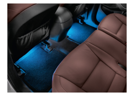 99650ADE30 Hyundai i20 3-drs (2012 - 2015) LED footwell illumination, blue, second row