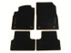 13422114 Opel Cascada floor mats velours black with brown edges