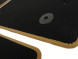 13422114 Opel Cascada floor mats velours black with brown edges