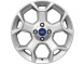 Ford alloy wheel 16" 5-spoke Y-design silver 2237363