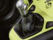 1561094 Ford Ka 09/2008 - 2016 gear shift knob aluminium design with Jump (green) leather insert