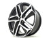 1636602980 Peugeot alloy wheels Saphir Noir 18" kit (GT-look)
