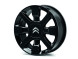 1623576180 Citroën Cross Black 17" 4-holes wheels 98004940XY