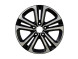 1638092080 Citroen alloy wheel set Starlit 16" (4 alloy wheels)