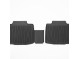 2183948 Ford EDGE FRONT & REAR RUBBER FLOOR MATS, TRAY STYLE WITH RAISED EDGES, BLACK WITH EDGE LOGO, 2017 ONWARD