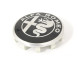 50541227 Alfa Romeo hub cap black / silver