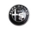 71808019 Alfa Romeo hub cap set black / silver
