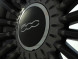 Fiat 500 center cap black / chrome 51884863