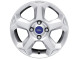 2237324 Ford alloy wheel 15" 5-spoke design, silver 1495696