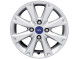 2237332 Ford alloy wheel 15" 8-spoke design, silver 1495706