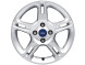 2237329 Ford alloy wheel 16" 5 x 2-spoke design, silver 1495700