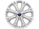 2238228 Ford alloy wheel 17" 8-spoke design, sparkle silver 1817293