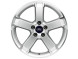 1471989 Ford alloy wheel 17" 5-spoke design, silver 1384604