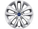 1552488 Ford Kuga 2008 - 10/2012 alloy wheel 17" 5 x 2-spoke design, silver 1504207