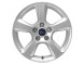 2238319 Ford alloy wheel 16" 5-spoke design, silver 1842559
