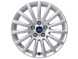 2237402 Ford alloy wheel 17" 15-spoke design, Sparkle Silver 2237402