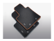 B9143ADE00RGB Hyundai i10 (2014 - 2017) floor mats, velour with orange accent, LHD
