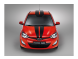 Hyundai i20 3-drs (2012 - 2015) stickers, zwart racing stripes 1J200ADE00BL