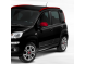 735551002 Fiat Panda 2012 - .. mirror caps red