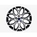 Ford C-MAX (11/2010 - 09/2018) / Focus (01/2011 - 03/2018) alloy wheel 18" 8-spoke Y-design, black
