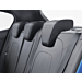 Ford Kuga (12/2019 - ..) premium seat cover for rear seat, black artificial leather