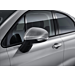Fiat 500X mirror caps carbon effect white