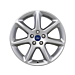 Ford C-MAX (11/2010 - 09/2018) / Focus (01/2011 - 03/2018) alloy wheel 18" 7-spoke design, silver