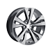 Ford Explorer (08/2019 - ..) alloy wheel 20" 5 x 2-spoke design, Tarnish Dark with polished front