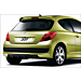 Peugeot 207 rear bumper spoiler