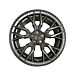Ford Puma (10/2019 - ..) alloy wheel with winter tire 19", 5x2-spoke, Y-design