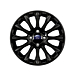 Ford alloy wheel 16" 12-spoke design, Panther Black
