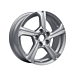 Ford Puma (10/2019 - ..) except ST and ST X alloy wheel 16" 5-spoke design, Sparkle Silver