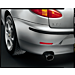 Alfa Romeo 147 exhaust trim round stainless steel for 1.6 petrol and 1.9 JTD